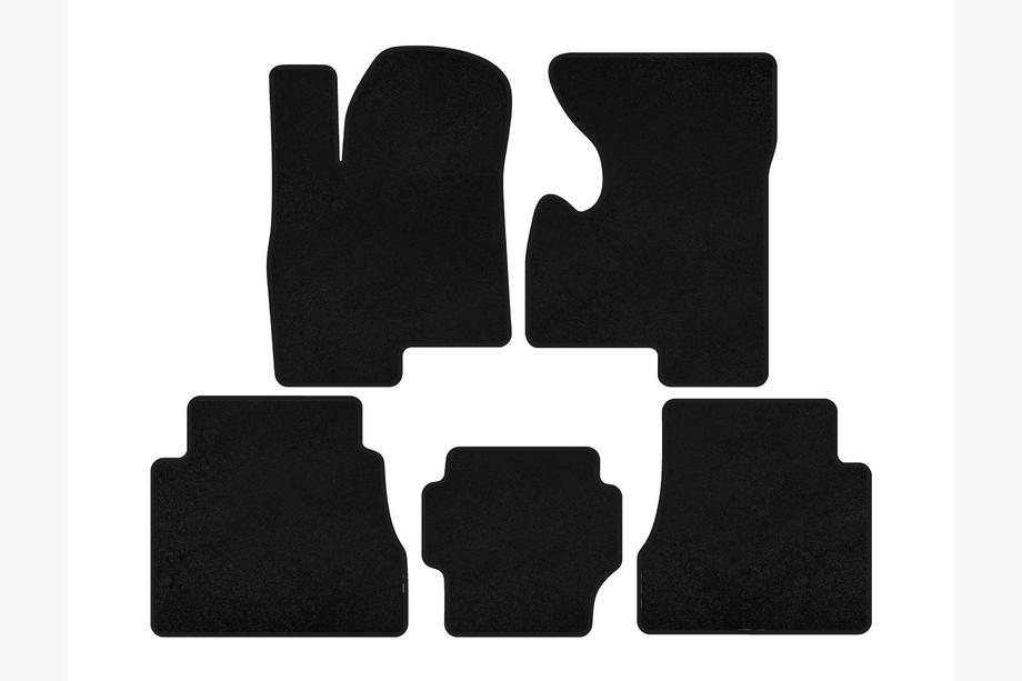 Hummer H2 2002-2009 Textil Fußmatten Deluxe (Schwarz) Image