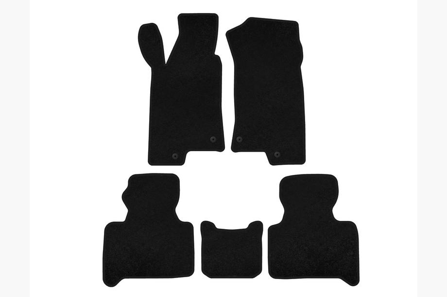 Hummer H3 2005-2010 Textil Fußmatten Deluxe (Schwarz) Image