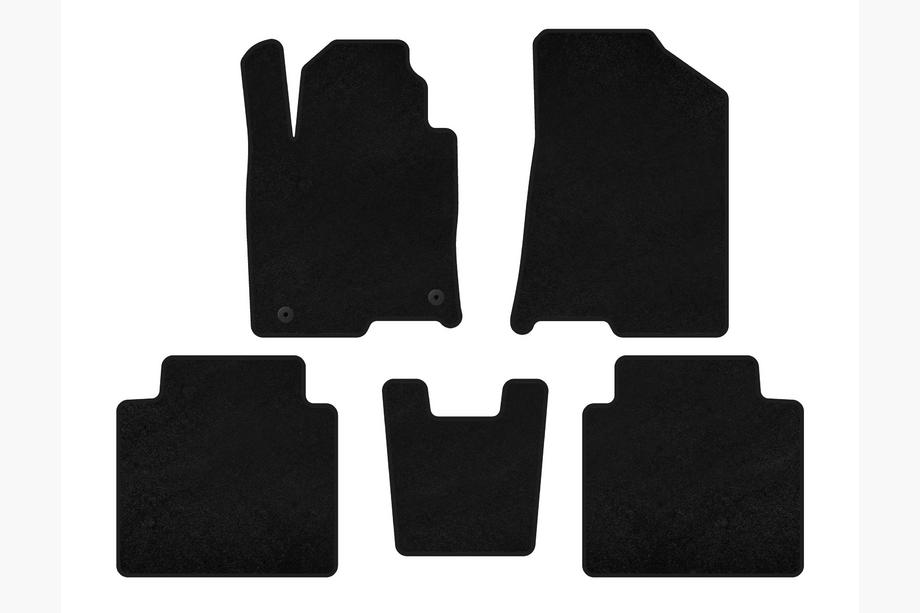 Hyundai Grandeur 2017- Textil Fußmatten Deluxe (SD, Schwarz) Image