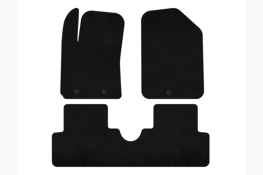 Hyundai I-10 2014-2017 Textil Fußmatten Deluxe (HB, Schwarz) Image