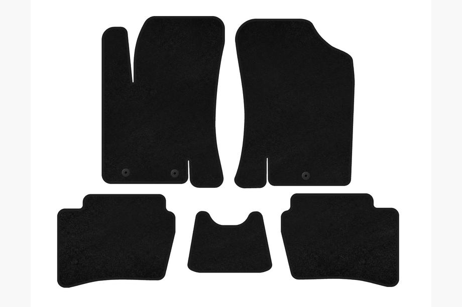 Hyundai I-20 2008-2012 Textil Fußmatten Deluxe (HB, Schwarz) Image