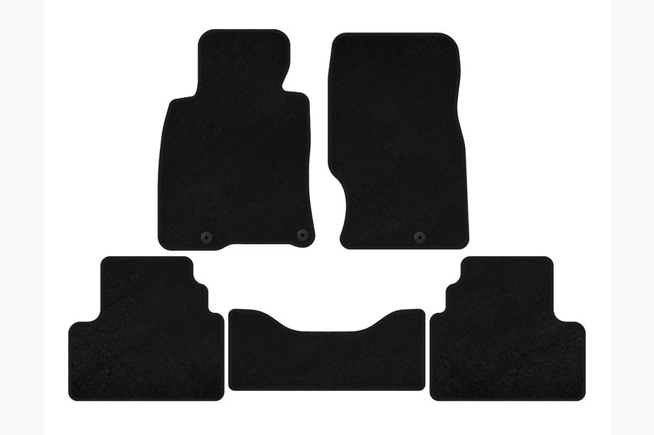 Infiniti G25/G35/37 (V36/CV36) 2006-2015 Textil Fußmatten Deluxe (G25-G35, SD, schwarz) Image