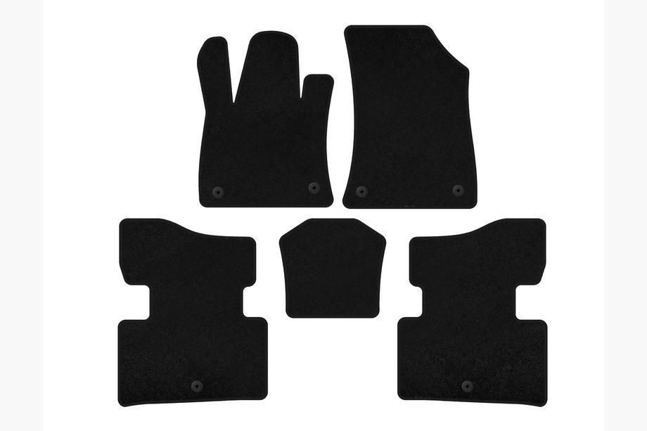 Infiniti QX50 2018- Textil Fußmatten Deluxe (Schwarz) Image