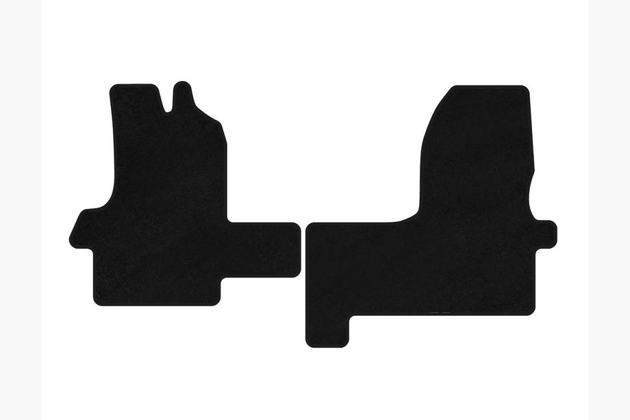 Iveco Daily 1999-2006 Textil Fußmatten Deluxe (Schwarz) Image