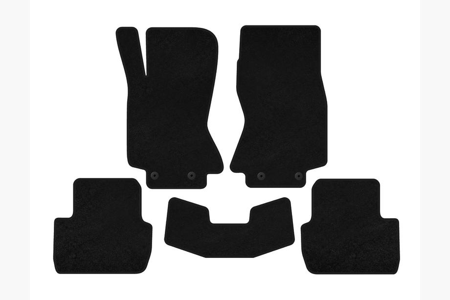 Jaguar S-Type 1999-2008 Textil Fußmatten Deluxe (Schwarz) Image