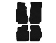 Mercedes W123 1975-1986 Textil Fußmatten Deluxe (Schwarz) Foto 1