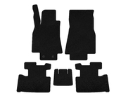 Mercedes A-class W169 2004-2012 Textil Fußmatten Deluxe (2004-2008, HB, 5-türig, schwarz) Foto 1
