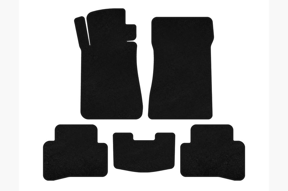Mercedes C-class W202 1993-2001 Textil Fußmatten Deluxe (SD, Schwarz) Image