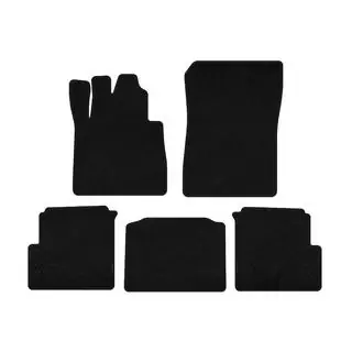 Textil Fußmatten Deluxe (2012-2015, 5-türig, schwarz) Foto 1