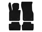 Mini Cooper F55/56/57 2014-2023 Textil Fußmatten Deluxe (für F55, 5-türig, schwarz) Foto 1