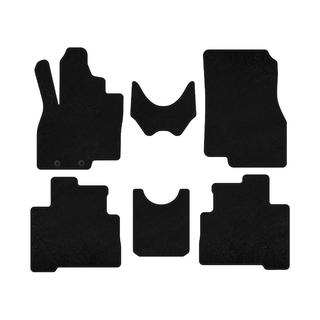 Textil Fußmatten Deluxe (2 Reihen, 7-Sitzer, schwarz) Mitsubishi Grandis 2003-2011 Foto 1