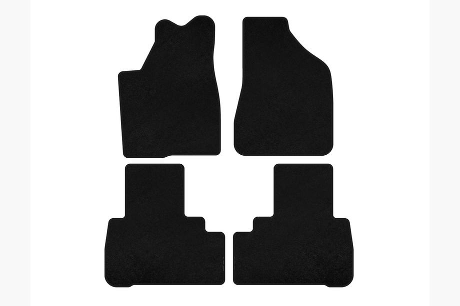 Nissan Murano 2002-2008 Textil Fußmatten Deluxe (Schwarz) Image