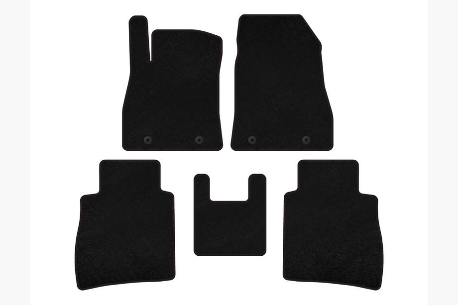 Nissan Sentra 2012-2019 Textil Fußmatten Deluxe (SD, Schwarz) Image