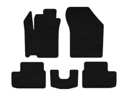 Opel Agila 2007-2015 Textil Fußmatten Deluxe (HB, Schwarz) Foto 1