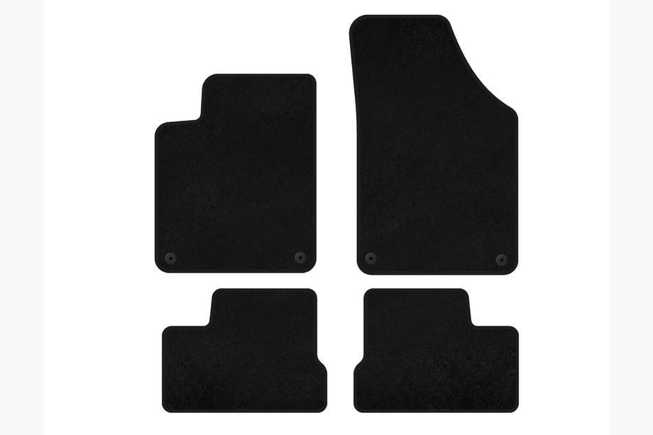 Peugeot RCZ 2010-2015 Textil Fußmatten Deluxe (Schwarz) Image