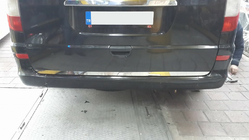 Mercedes Vito W639 2004-2014 Kofferraumdeckel Zierleiste Edelstahl Foto 6