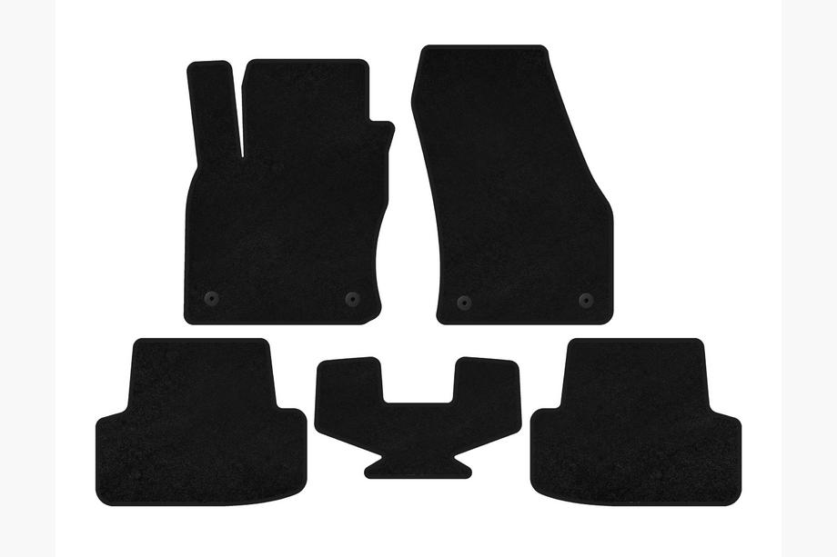 Seat Ateca 2016- Textil Fußmatten Deluxe (Schwarz) Image