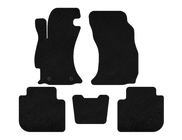 Subaru Forester 2013-2018 Textil Fußmatten Deluxe (2013-2017, Schwarz) Foto 1
