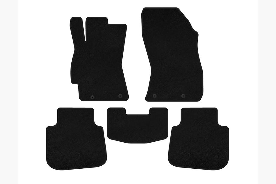Subaru Legacy 2014-2019 Textil-Fußmatten Deluxe (SD, Legacy BN, schwarz) Image