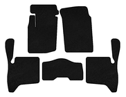 Suzuki Vitara 1998-2006 Textil Fußmatten Deluxe (3-Türer, Schwarz) Foto 1
