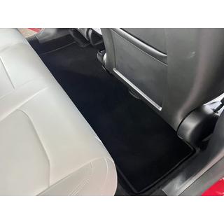 Textil-Fußmatten Deluxe (2020-2024, schwarz) Tesla Model Y 2020- Foto 4