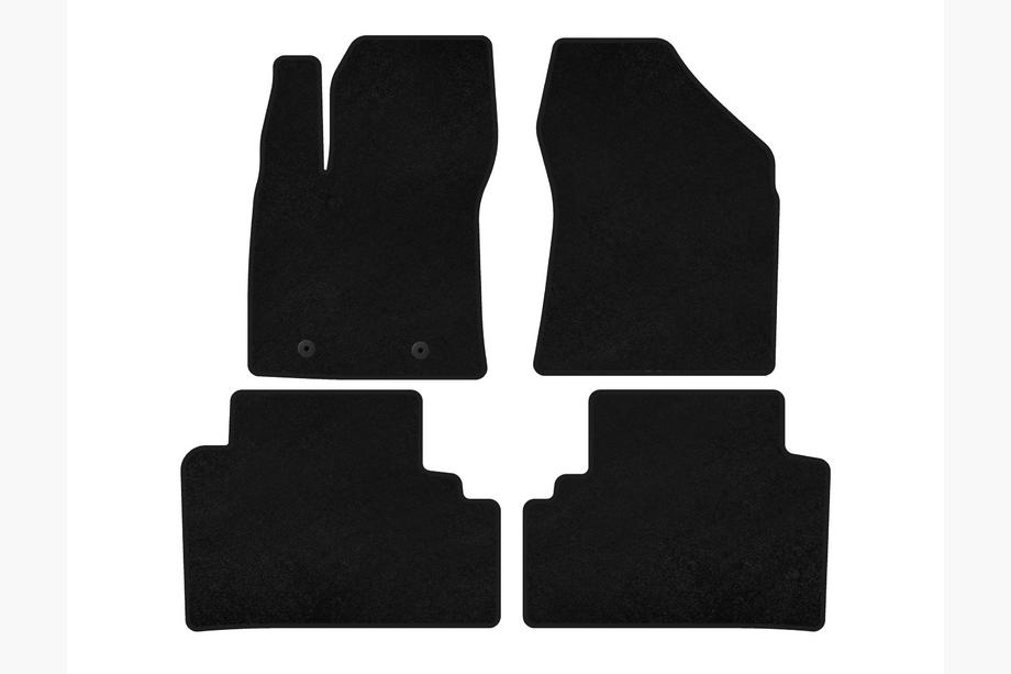 Toyota Avensis 2009-2018 Textil Fußmatten Deluxe (SD, Schwarz) Image