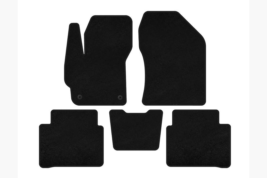 Toyota Corolla 2019- Textil Fußmatten Deluxe (SD, Schwarz) Image