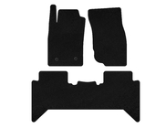 Toyota Hilux 2006-2015 Textil Fußmatten Deluxe V2 (Schwarz) Foto 1