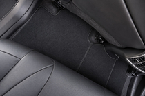 Toyota Rav 4 2019–2025 Textil Fußmatten Deluxe (Schwarz) Foto 3