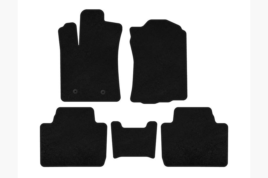 Toyota Tacoma 2015–2023 Textil Fußmatten Deluxe (Schwarz) Image