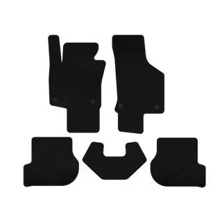 Textil Fußmatten Deluxe (HB, 3-Türer, schwarz) Foto 1