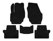 Volvo S80 2006-2016 Textil Fußmatten Deluxe (Schwarz) Foto 1