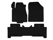 Acura MDX 2007-2013 Textil Fußmatten Deluxe (2 Reihen, Schwarz) Foto 1