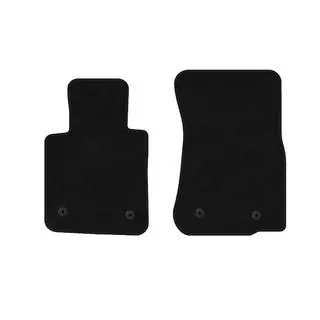 Textil Fußmatten Deluxe (Schwarz)