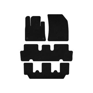 Textil-Autoteppiche Deluxe V1 (3 Reihen, Schwarz) Foto 1