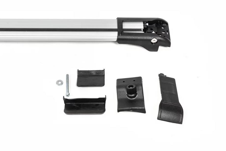 Kia Carnival 2021- Dachträger (Querträger) für normale Reling abschließbar WingBar V1 (2 Stk) bis 110 cm, Schwarz Foto 10