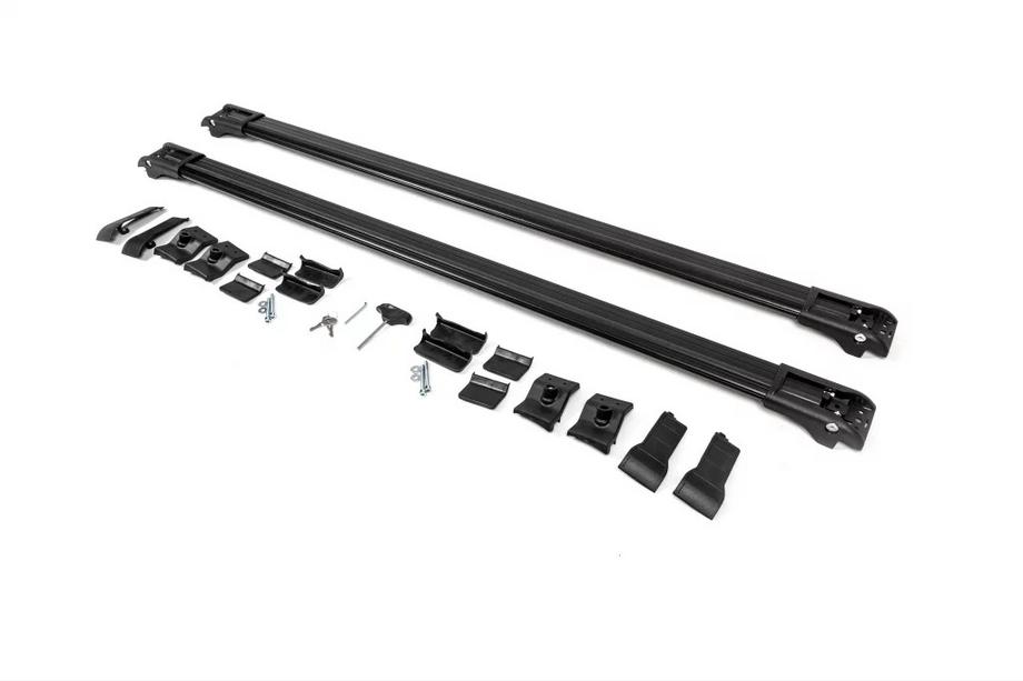 Kia Carnival 2021- Dachträger (Querträger) für normale Reling abschließbar WingBar V1 (2 Stk) bis 110 cm, Schwarz Foto 15