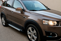 Opel Antara 2006-2017 Trittbretter Allmond Grey (2 Stk., Aluminium) 2007-2015 Foto 1