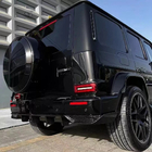 Mercedes G class W463 2018-2024 Heckdiffusor V2 für G63 AMG, Carbon Foto 4