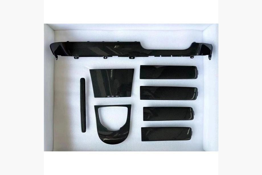 Mercedes G class W463 2018-2024 Carbon-Innenraum Zierleisten Set V2 Foto 4