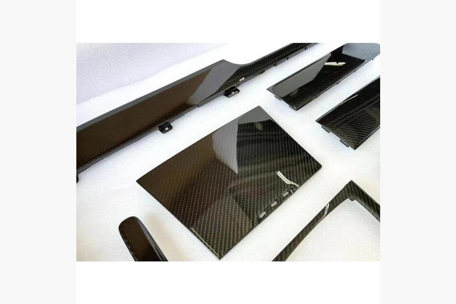 Mercedes G class W463 2018-2024 Carbon-Innenraum Zierleisten Set V2 Foto 5