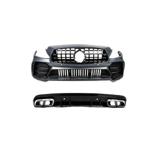 Bodykit mit Heckdiffusor (Design Black Mamba C63GT) Foto 3