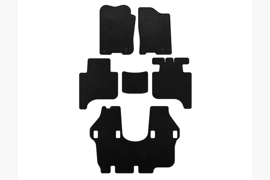 Infiniti QX56 2004-2010 EVA Fußmatten (3 Reihen, 2004-2008, Schwarz) Image