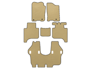 Infiniti QX56 2004-2010 EVA Fußmatten (3 Reihen, 2004-2008, Beige) Foto 1