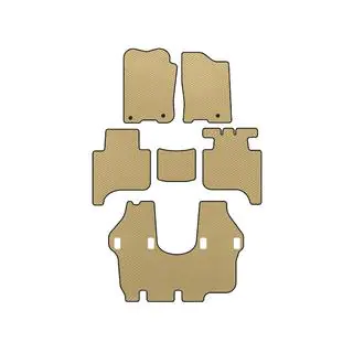EVA Fußmatten (3 Reihen, 2004-2008, Beige)