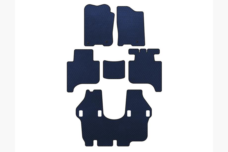 Infiniti QX56 2004-2010 EVA Fußmatten (3 Reihen, 2004-2008, Blau) Image