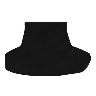 Premium Kofferraummatte Textil (ohne Reserverad und 2 Batterien, SD, Schwarz)