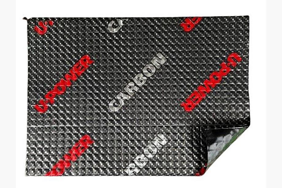 Vibro-Dämmplatte ULTIMATE U-POWER CARBON 3 mm (50x35 cm) Foto 1