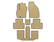 Mazda 5 2005-2009 EVA Fußmatten (3 Reihen, 7-Sitzer, Beige) Foto 1