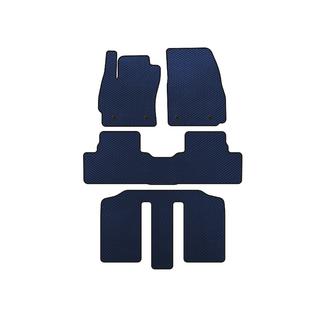 EVA Fußmatten (3 Reihen, Blau)